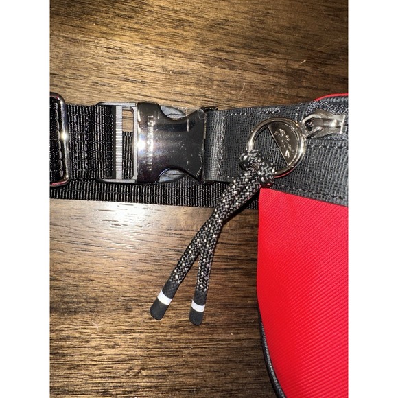 Longchamp Le Pliage Energy Belt Bag Poppy Red Purse Sling Crossbody Fanny Pack - Picture 3 of 12